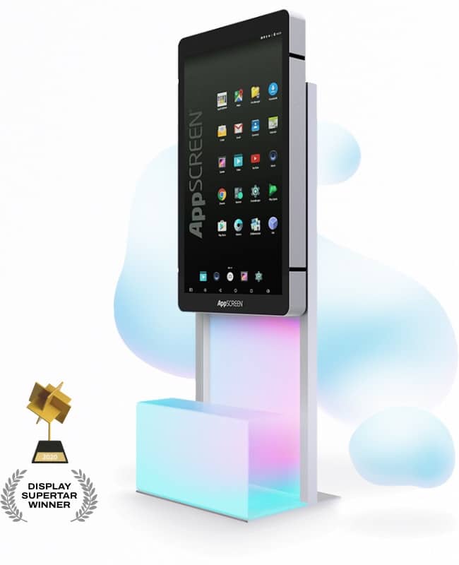 AppScreen XXL-Riesentablet 46 Zoll im Hochformat