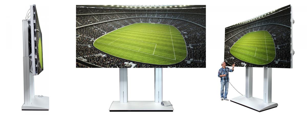 Weltgrößtes mobiles HD-LED-Indoor-System 180 Zoll