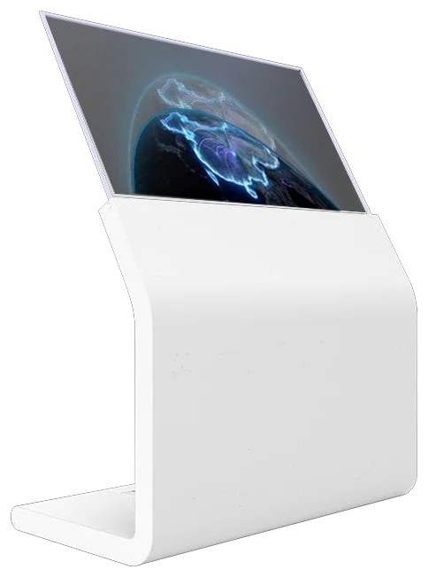 Transparentes OLED-Pult 55 Zoll mit RTX-Grafik