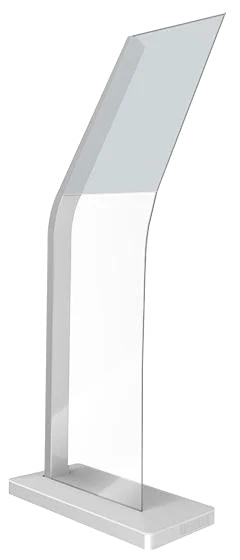 Transparente OLED-Stele 30 Zoll